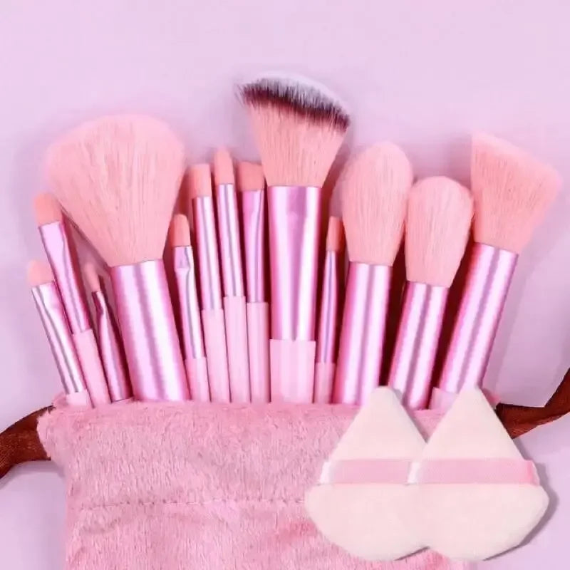 Luvia Make-up Pinselset – Weiche Profi-Pinsel für Foundation, Puder & Lidschatten