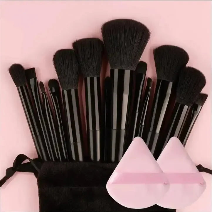 Luvia Make-up Pinselset – Weiche Profi-Pinsel für Foundation, Puder & Lidschatten