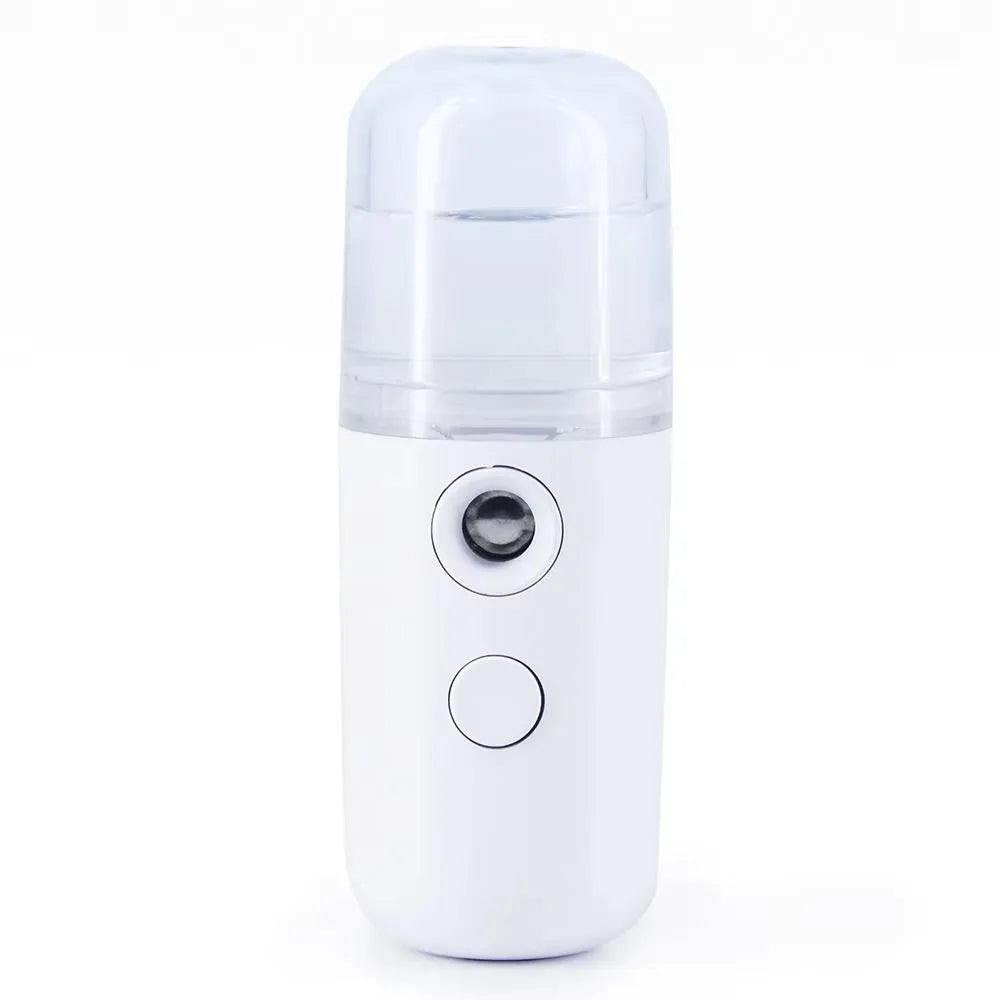 Luvia Mini Gesichtsdampfer – Tragbarer Nano-Hydrator mit Kaltnebel & USB-Aufladung