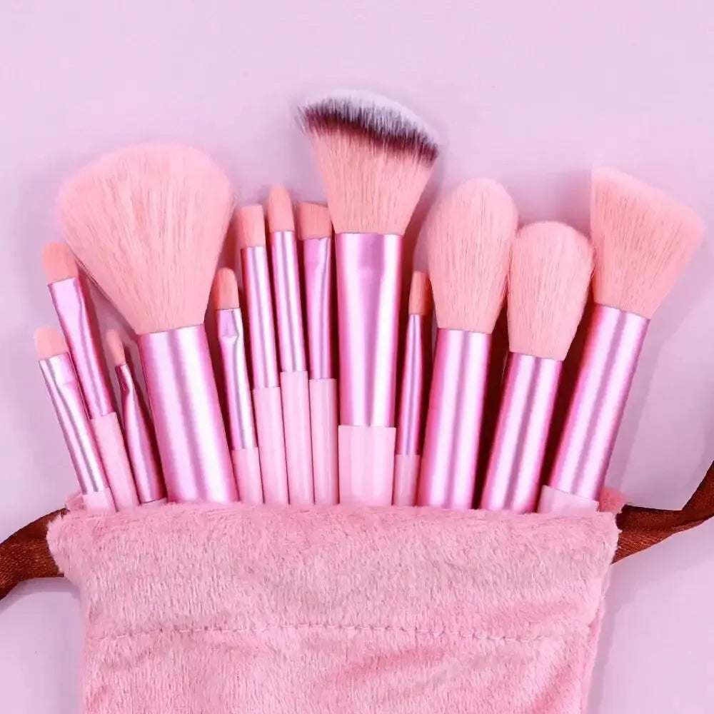 Luvia Make-up Pinselset – Weiche Profi-Pinsel für Foundation, Puder & Lidschatten