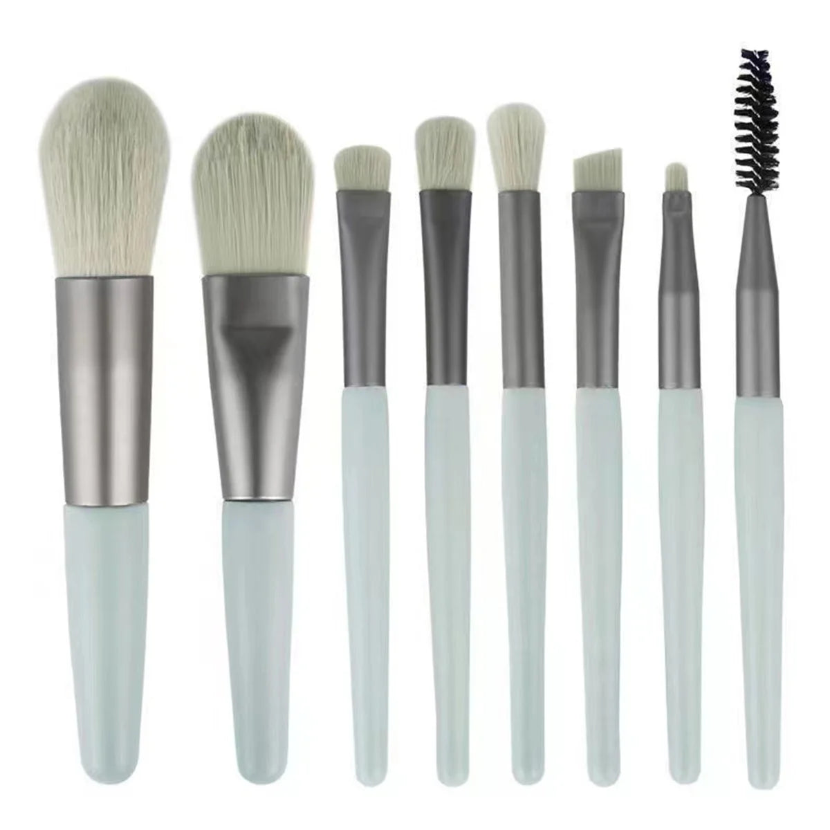 Luvia 8-teiliges Make-up Pinselset – Weiche Pinsel für Foundation, Rouge & Lidschatten