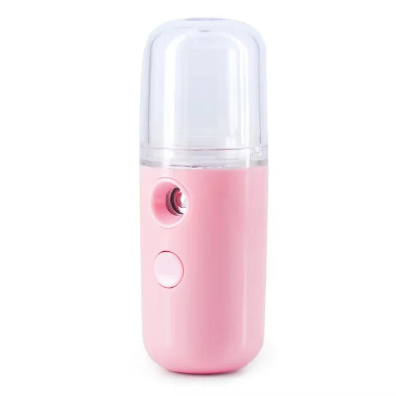 Luvia Mini Gesichtsdampfer – Tragbarer Nano-Hydrator mit Kaltnebel & USB-Aufladung