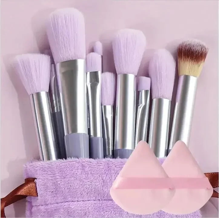 Luvia Make-up Pinselset – Weiche Profi-Pinsel für Foundation, Puder & Lidschatten